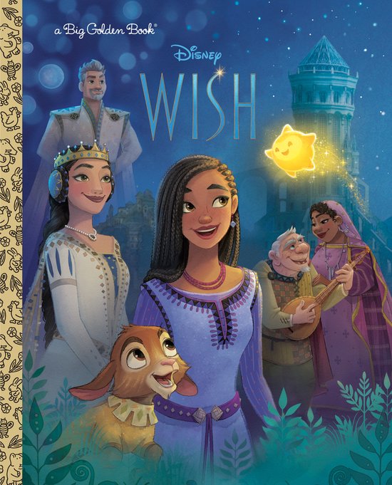 Big Golden Book- Disney Wish Big Golden Book