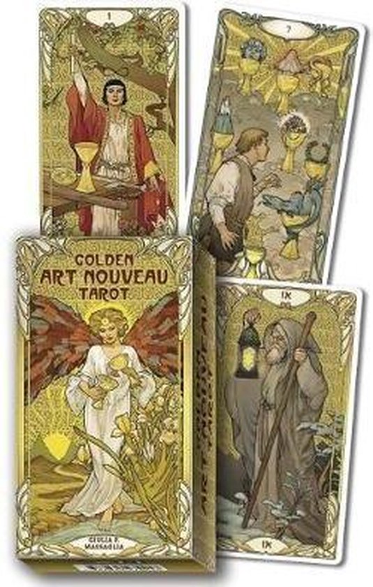 Golden Art Nouveau Tarot