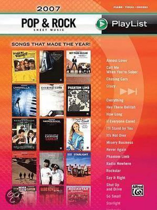 Pop & Rock Sheet Music