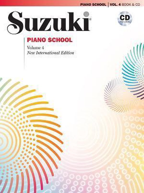 Suzuki Piano School, Vol 4 : Book & CD;Suzuki Piano School, Vol 4 : Book