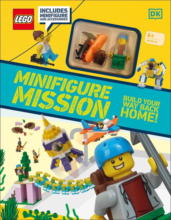 Lego Minifigure Mission: Includes Lego Minifigure and Accessories