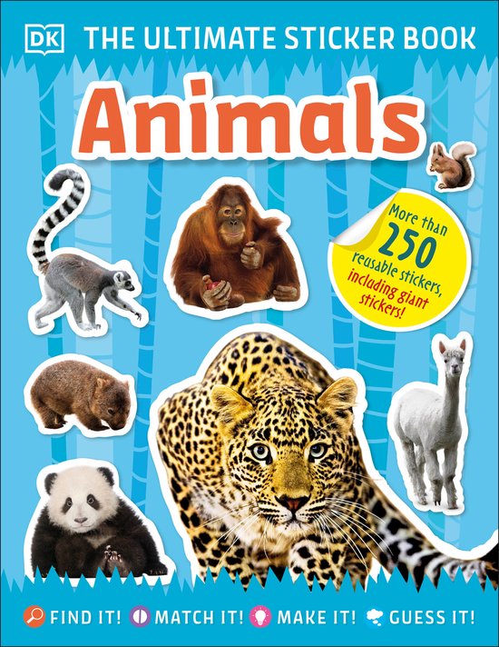 Ultimate Sticker Book Animals