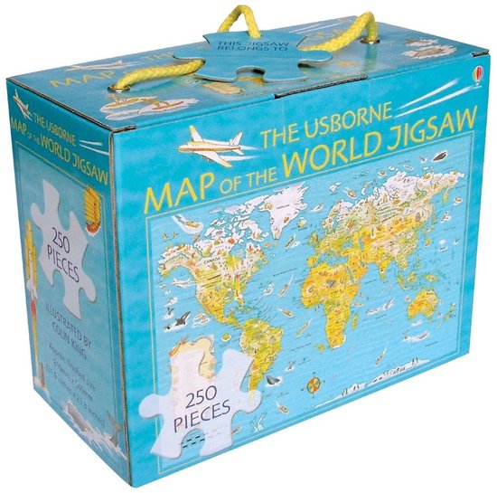 Usborne Map Of The World Jigsaw