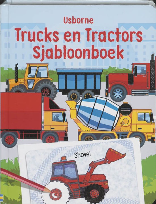 Truck En Tractors Sjabloonboek