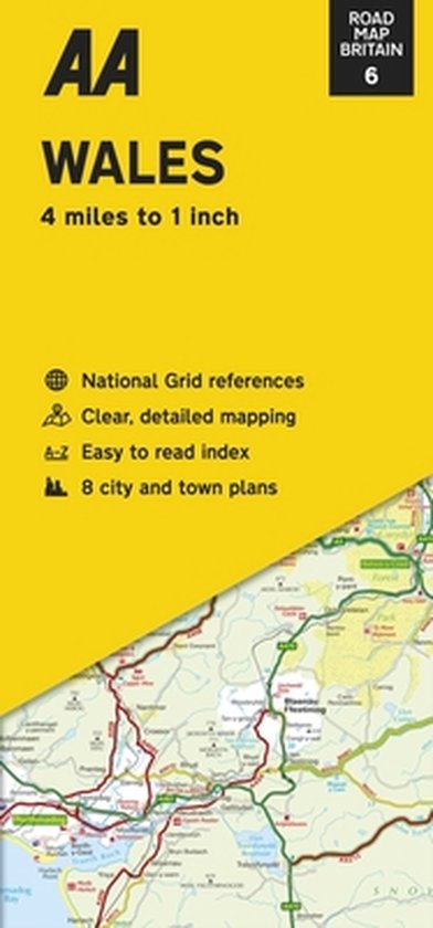 Road Map Britain 06 Wales 1:250 000