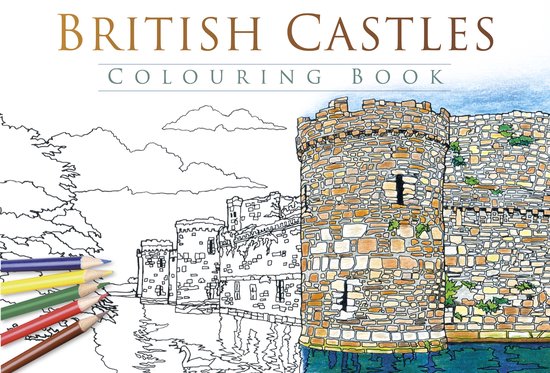 British Castles Colouring Book