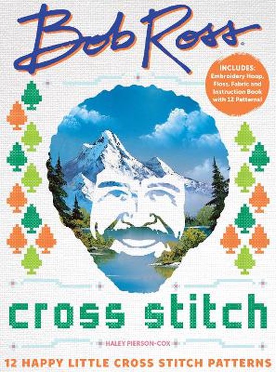 Bob Ross Cross Stitch