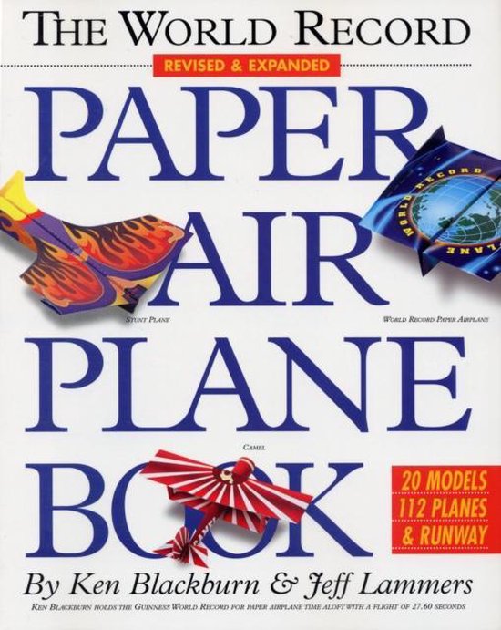 World Record Paper Airplane Book