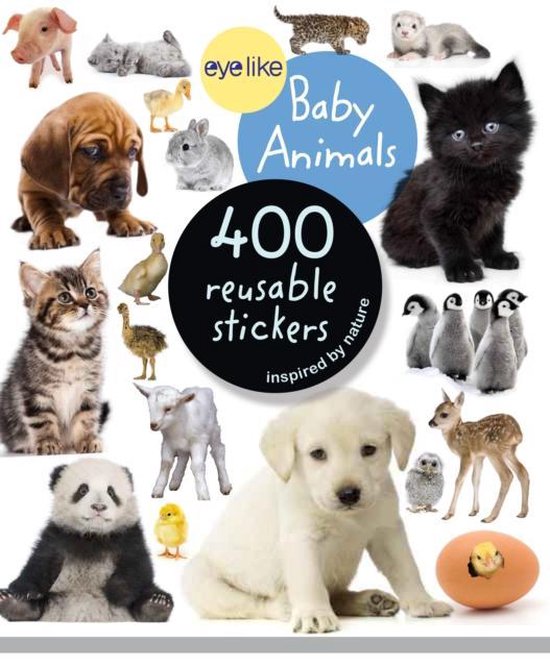 Eyelike Stickers Baby Animals