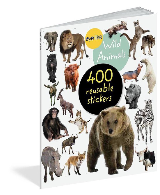 Eyelike Stickers Wild Animals