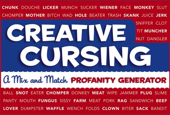 ISBN Creative Cursing, Humoristique, Anglais, Couverture rigide, 128 pages