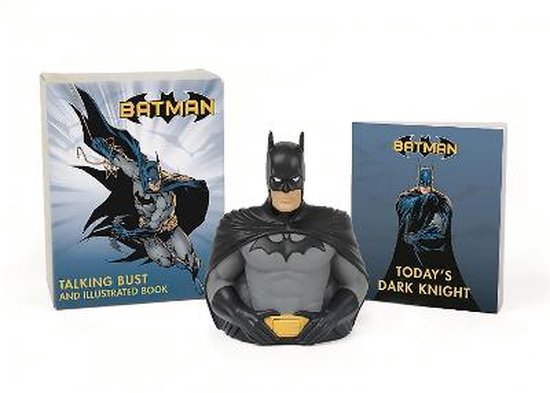 Batman Talking Bust & Illustrated Book