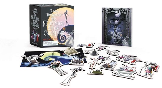 Tim Burton's The Nightmare Before Christmas Magnet Set Rp Minis