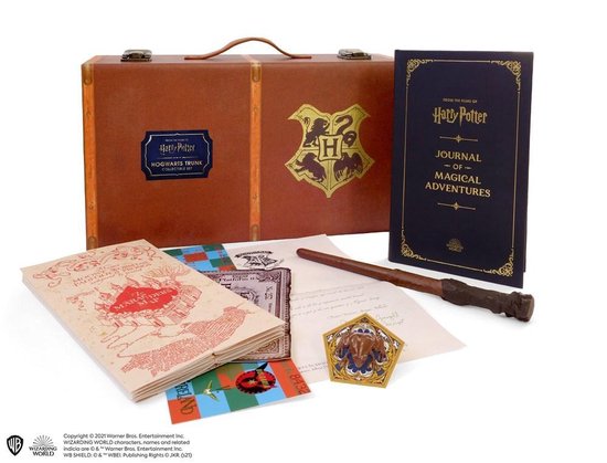 ISBN Harry Potter: Hogwarts Trunk Collectible Set, Anglais, 128 pages