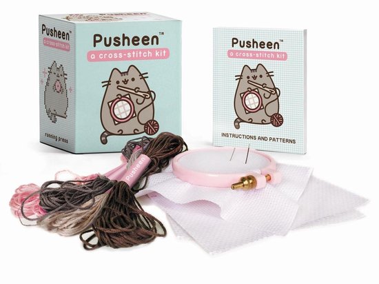 Pusheen: A Cross-Stitch Kit