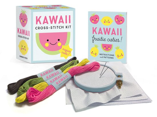 ISBN Kawaii Cross-Stitch Kit, Éducatif, Anglais, Livre broché, 32 pages