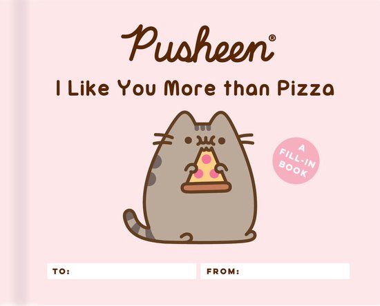 ISBN Pusheen: I Like You More than Pizza, Humoristique, Anglais, Couverture rigide, 96 pages