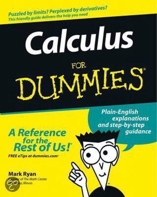 Calculus For Dummies