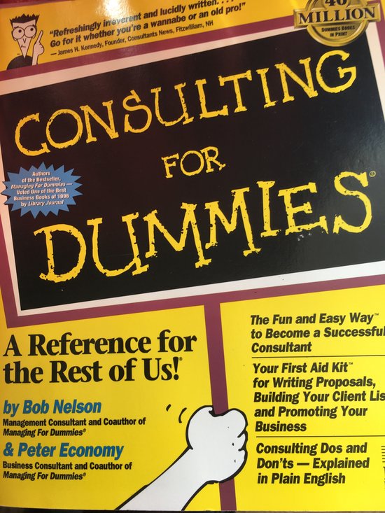 Consulting for Dummies