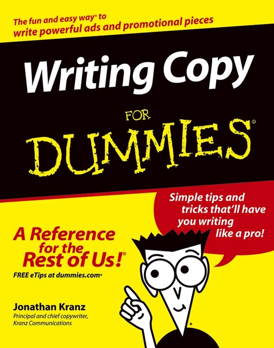 Writing Copy For Dummies