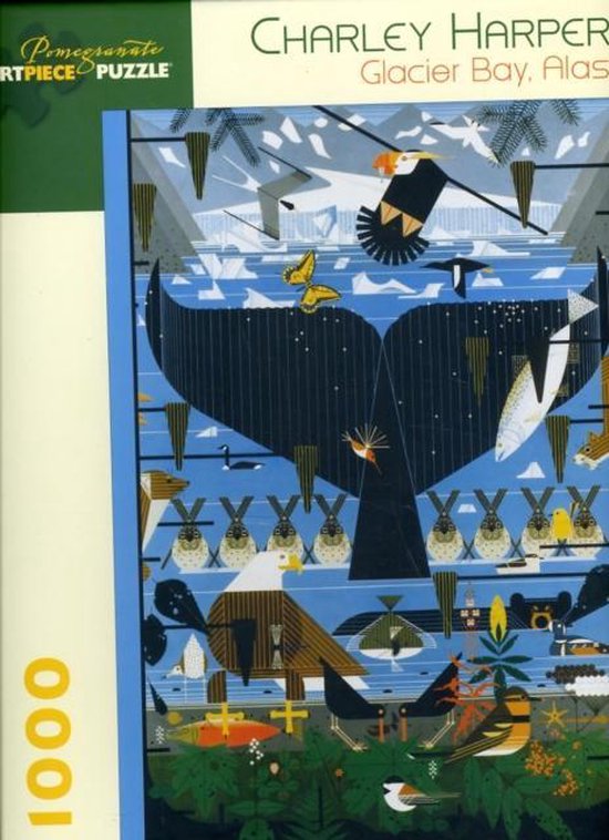 Charley Harper: Glacier Bay, Alaska