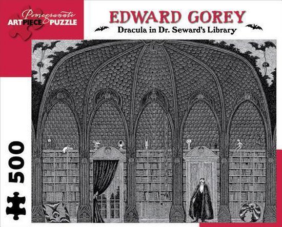 Dracula In Dr. Seward'S Library 500-Piece Jigsaw Puzzle