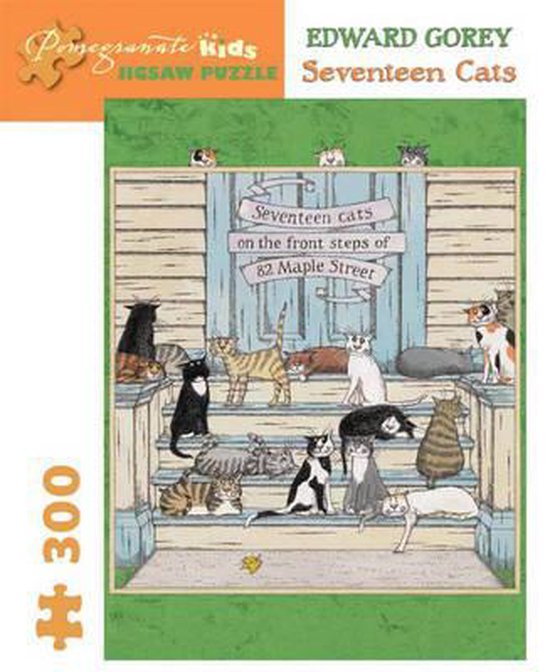 Seventeen Cats 300 Piece Jigsaw Puz