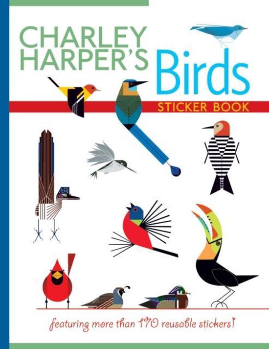 Charley Harper's Birds Sticker Book