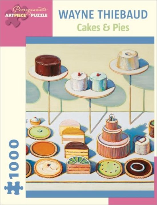 Wayne Thiebaud Cakes Pies 1000Piece Jigsaw Puzzle