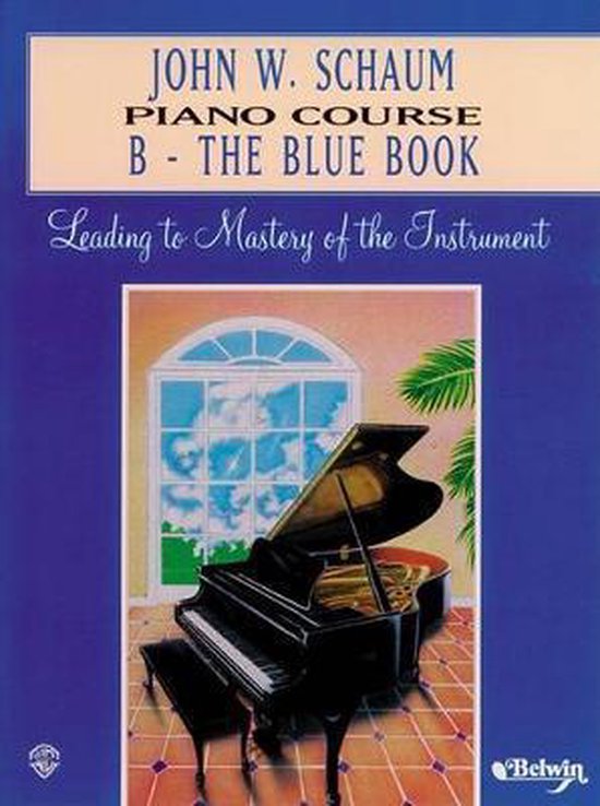 Schaum Piano Course Level B Blue