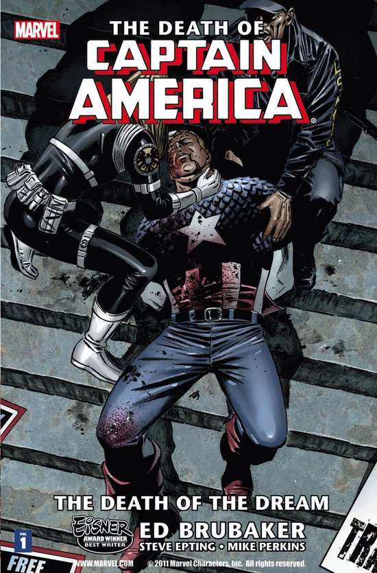 Captain America: The Death of Captain America Vol. 1 - Death of the Dream