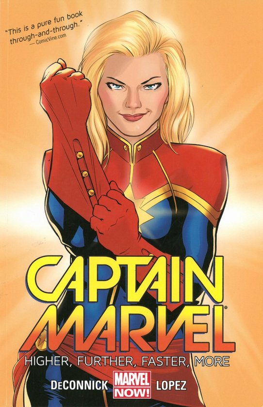 Captain marvel (01): higher. further. faster. more