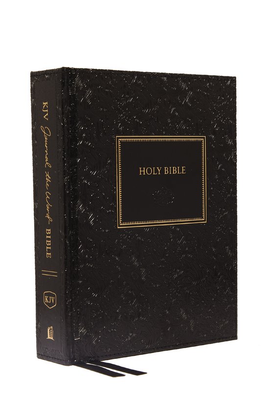 KJV Journal the Word Bible, Reflect, Journal or Create Art Next to Your Favorite Verses (Black Leathersoft over Board, Red Letter, Comfort Print: King James Version Holy Bible)