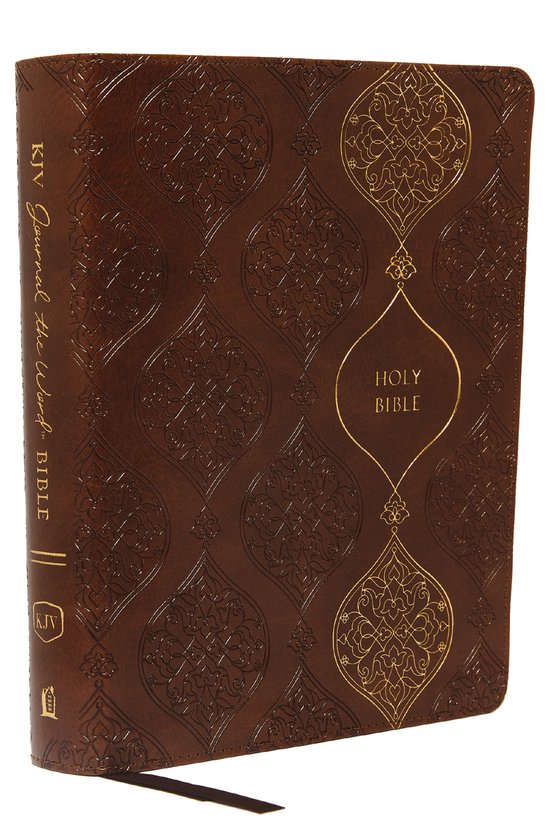 KJV Journal the Word Bible, Reflect, Journal or Create Art Next to Your Favorite Verses (Brown Leathersoft, Red Letter, Comfort Print: King James Version Holy Bible)