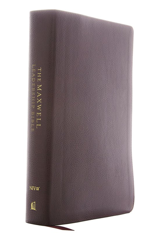 NIV, Maxwell Leadership Bible, 3rd Edition, Leathersoft, Black, Comfort Print