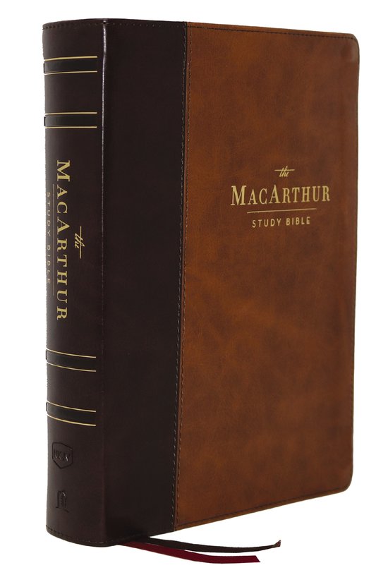 NKJV, MacArthur Study Bible, 2nd Edition, Leathersoft, Brown, Comfort Print