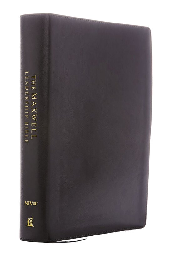 NIV, Maxwell Leadership Bible, 3rd Edition, Premium Bonded Leather, Burgundy, Comfort Print