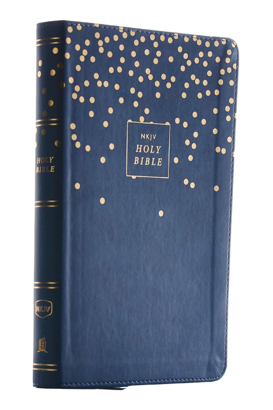 NKJV, Thinline Bible Youth Edition, Leathersoft, Blue, Red Letter Edition, Comfort Print