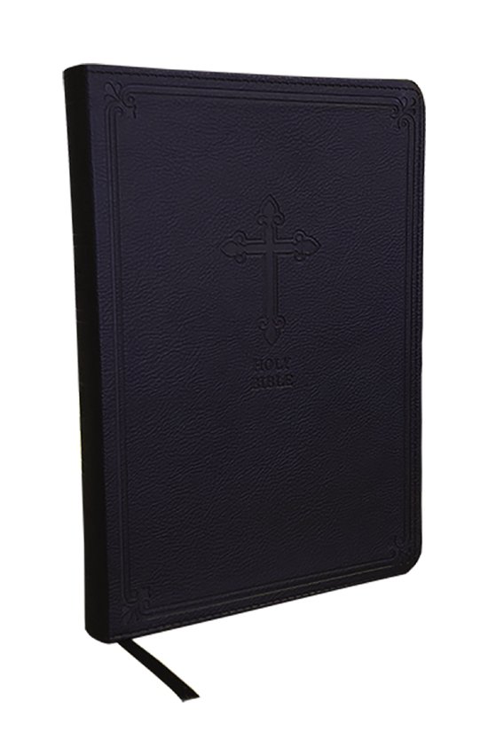 KJV, Value Thinline Bible, Large Print, Leathersoft, Black, Red Letter Edition, Comfort Print