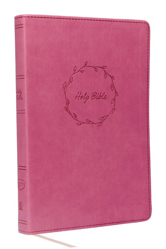 KJV, Value Thinline Bible, Large Print, Leathersoft, Pink, Red Letter Edition, Comfort Print