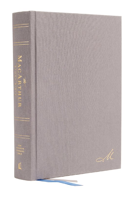 NASB, MacArthur Study Bible, 2nd Edition, Hardcover, Gray, Comfort Print