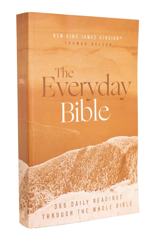 NKJV, The Everyday Bible, Paperback, Red Letter, Comfort Print