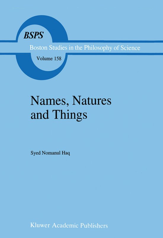 Names, Natures And Things