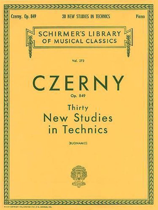 Thirty New Studies in Technics Opus 849