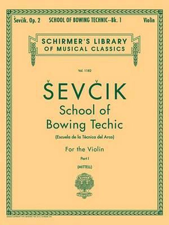 School of Bowing Technics, Op. 2