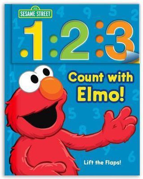 Look, Lift & Learn Books- Sesame Street: 1 2 3 Count with Elmo!