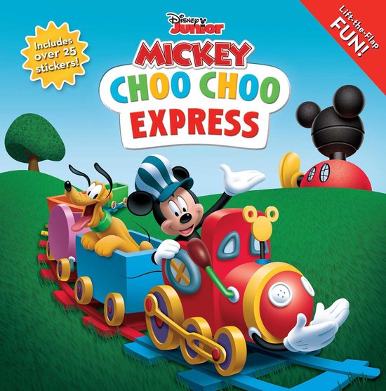 8x8 with Flaps- Disney Mickey Mouse Clubhouse: Choo Choo Express Lift-The-Flap