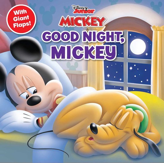 8x8 with Flaps- Disney Mickey Mouse Funhouse: Good Night, Mickey!