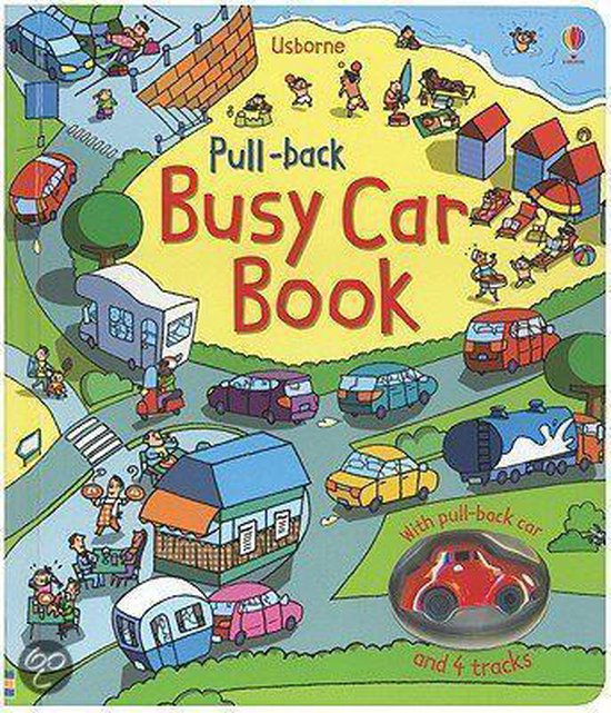 Pull-Back Busy Car Book [With Pull-Back Car]