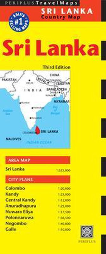 Sri Lanka Travel Map